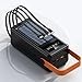 The Wlue 80000 mAh Solar Taşınabilir Şarj Cihazı, Dijital Ekranlı, LED Işıklı, Kamp için Powerbank