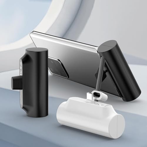 Süper Mini 5000 mAh Type-C Girişli Telefonlar için Cep Powerbank 5V/2.1A