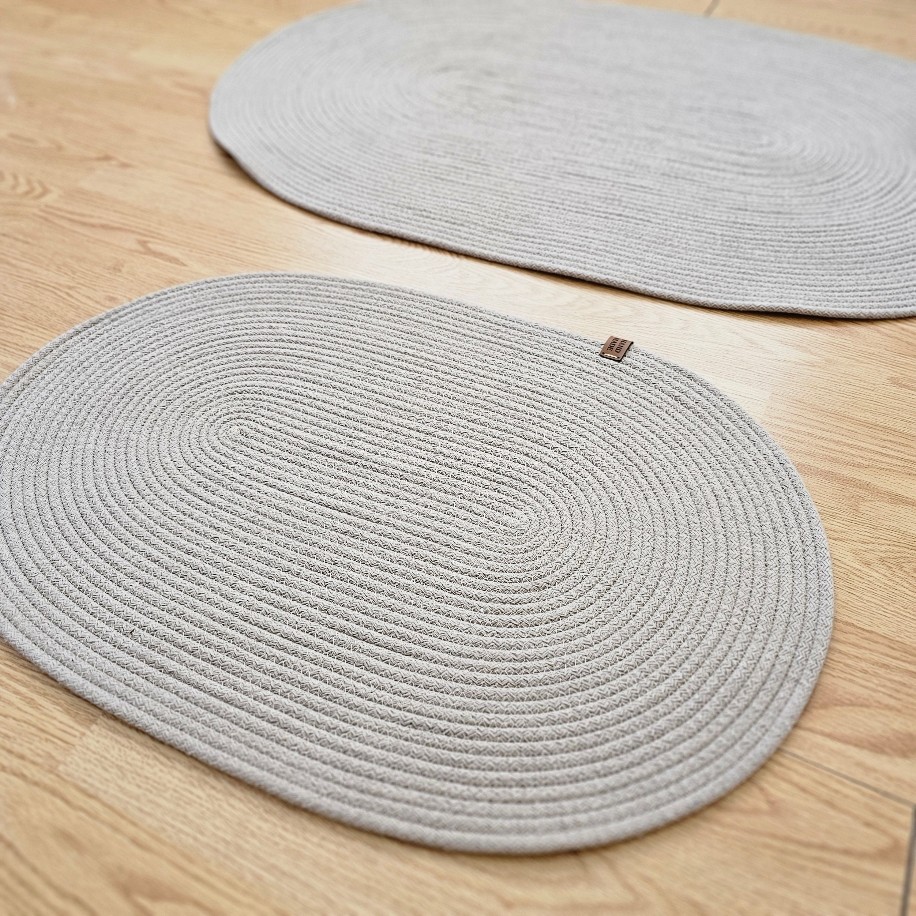 2li Düz Oval Paspas Takımı