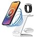 The Wlue 3'ü 1 Arada 20W Kablosuz Şarj Standı Wireless Şarj iPhone ve Apple Watch Saatler için Şarj İstasyonu