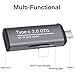 The Wlue Type-C to USB 3.0 TF SD Kart Okuyucu USB Type-C OTG Adaptör Çevirici