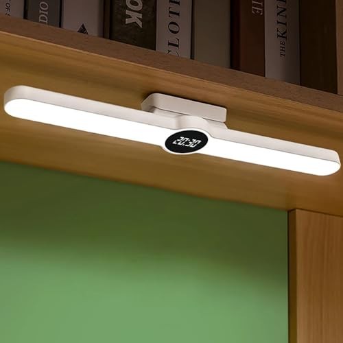 The Wlue Şarjlı Mıknatıslı Kitaplık Dolap İçi Raf Altı LED Aydınlatma Masa Lambası Çalışma Işığı