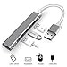 The Wlue USB 3.0 Yüksek Hızlı Çoklayıcı, 4 Port USB Hub Adaptör
