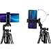 The Wlue Profesyonel Tripod, 130 cm, Telefon Tutucu, Fotoğraf Video ve TikTok Yayın Çekimi için