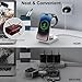 The Wlue 3'ü 1 Arada 20W Kablosuz Şarj Standı Wireless Şarj iPhone ve Apple Watch Saatler için Şarj İstasyonu