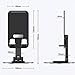 The Wlue Telefon ve Tablet Standı, 360° Döndürülebilir, Katlanabilir, Ayarlanabilir Tutucu