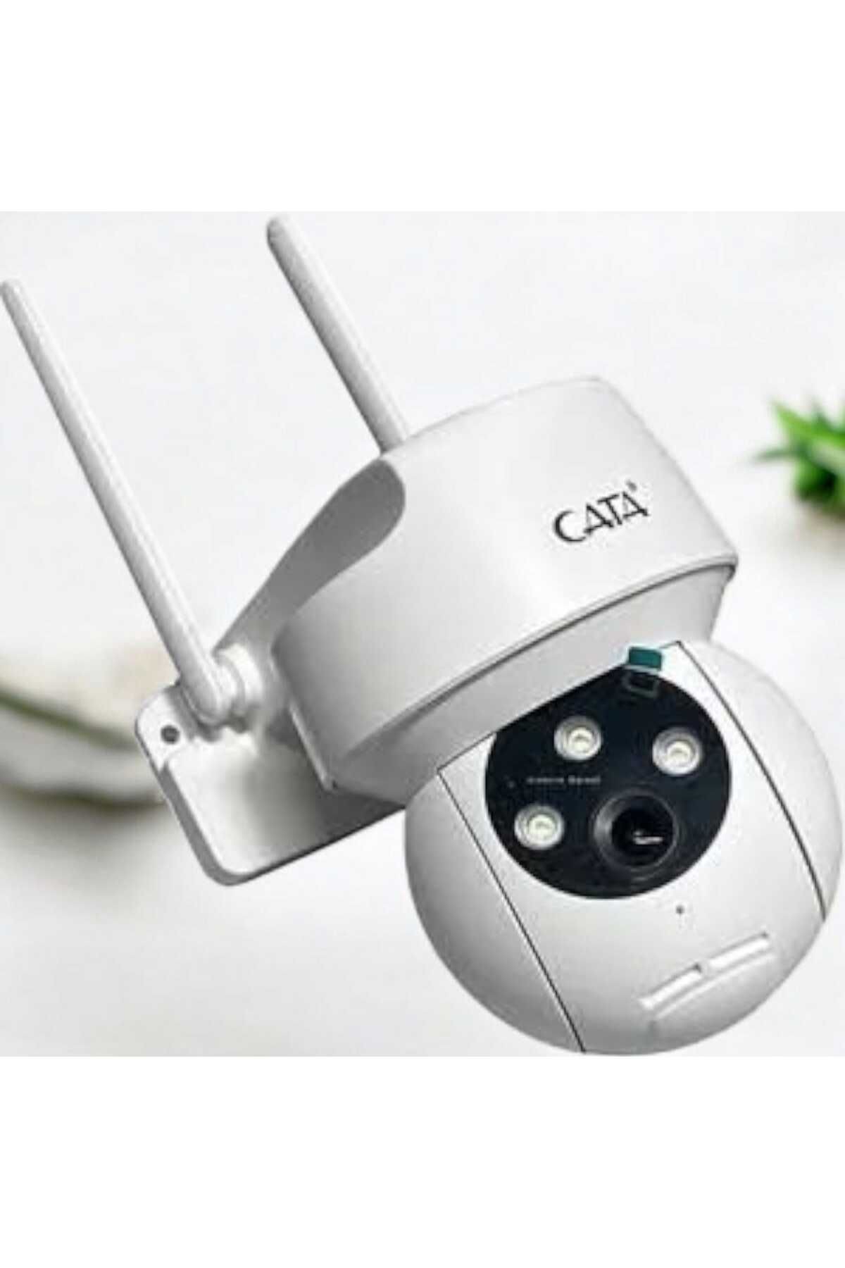 AKILLI KAMERA DIŞ MEKAN CT-4051 IP66 1080P GECE GÖRÜŞLÜ SİRENLİ