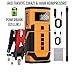 Kablosuz Şarjlı Taşınabilir Araç Akü Start 8000 mAh 14.8V Powerbank Destekli Oto Hava Kompresörü