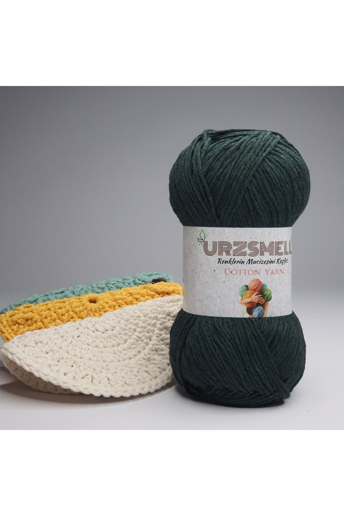 Cotton Örgü Ipliği 100gr, 200mt - El Örgü Ipliği