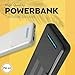 The Wlue Taşınabilir Şarj Cihazı, 10000 mAh Powerbank, 2 USB Çıkışlı, 2.4A, LED Göstergeli