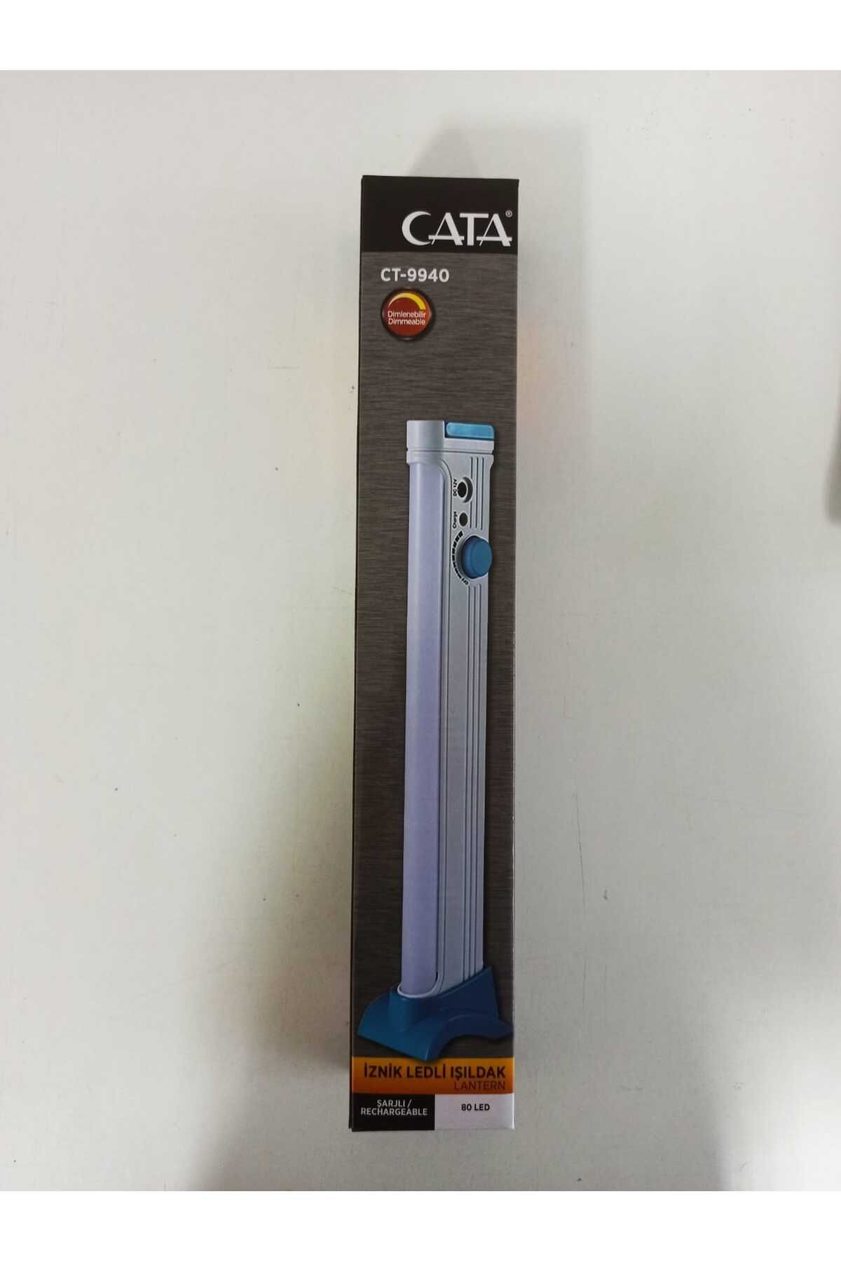 Ct-9940 80 Ledli Şarjlı Işıldak (8W)