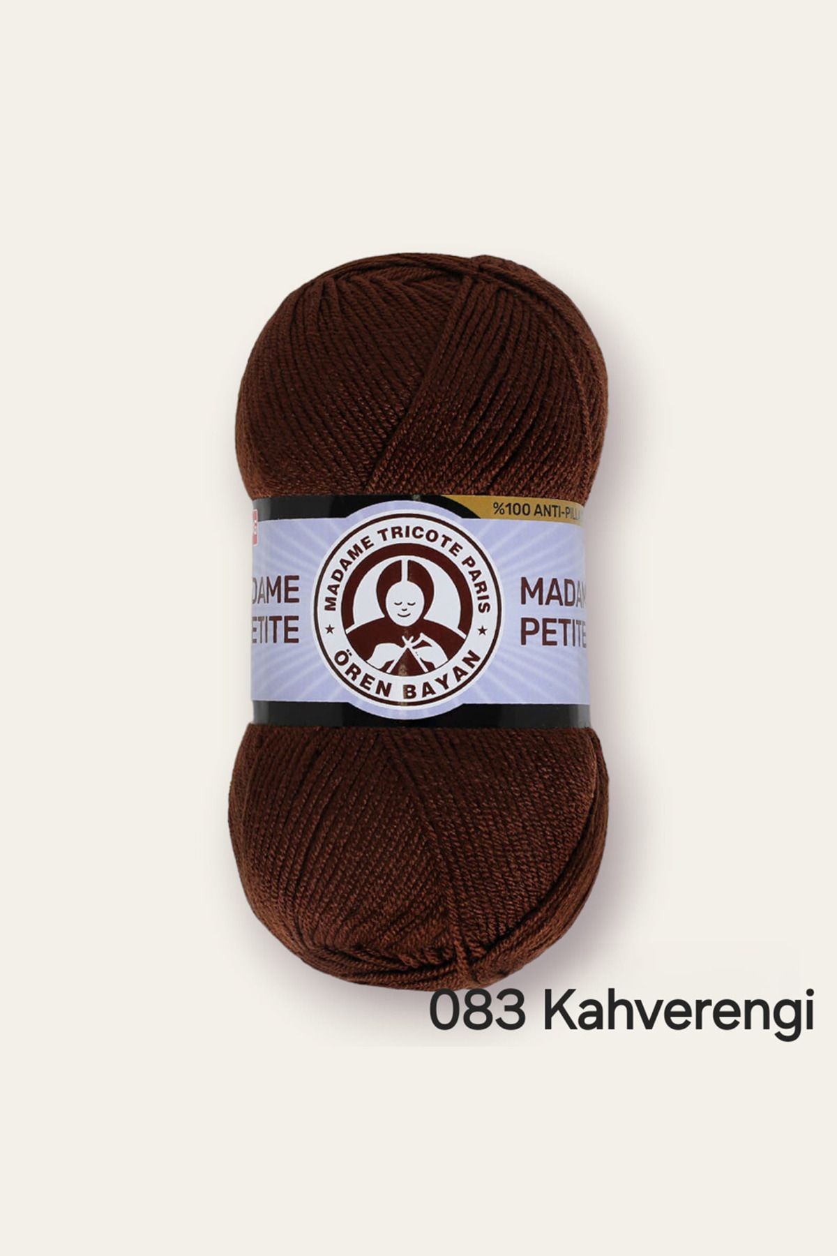 Madame Petite Anti-Pilling El Örgü İpi, (100 Gr. 250 Mt. %100 Akrilik) Hırka, Kazak, Şal, Örgü İpi