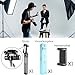 The Wlue Profesyonel 3 Yollu Alüminyum Tripod, 190 cm, Ring Light, Kamera ve Selfie Uyumlu