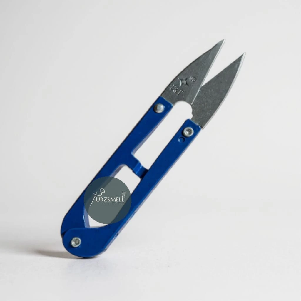 İplik Kesme Makası Renkli Saplı Metal Başlı