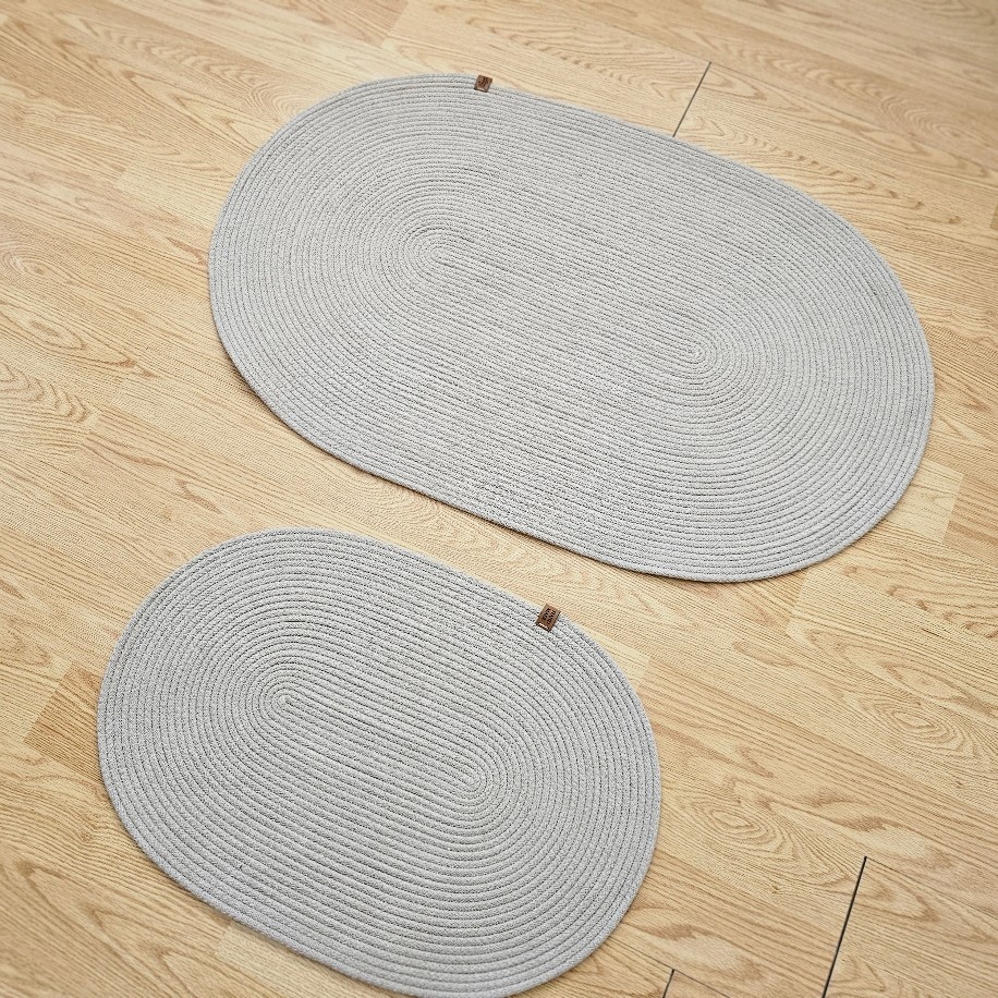 2li Düz Oval Paspas Takımı