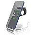 The Wlue 3'ü 1 Arada 20W Kablosuz Şarj Standı Wireless Şarj iPhone ve Apple Watch Saatler için Şarj İstasyonu