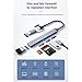 The Wlue USB 3.0 Çok Portlu Kart Okuyucu, Type-C ve USB Dönüştürücü, SD/TF Kart Desteği, 5Gbps Veri Aktarımı,