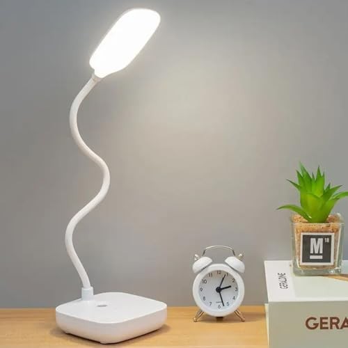 The Wlue Dimmer Ayarlı 16 LED Masa Lambası, Dokunmatik, Kablosuz Şarjlı, Ders Çalışma Okuma Işığı