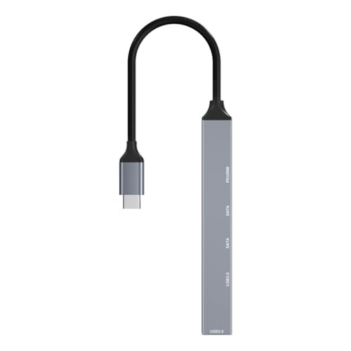 The Wlue PD 100W 5in1 Type-C to USB Çoklayıcı Çevirici Hub 5 Port / 2xUSB / 3xType-C