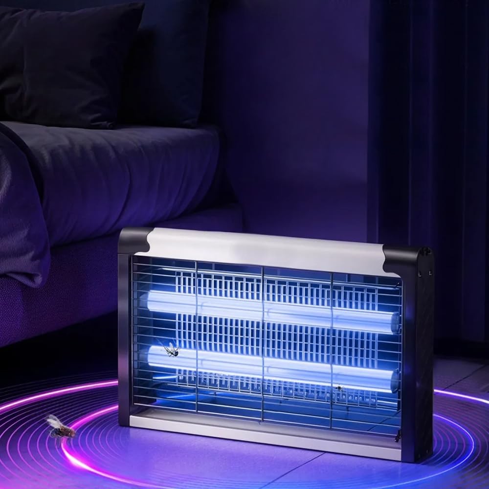 The Wlue Elektirikli Sinek Kovucu 8W / Sinek Öldürücü ve Kovucu/UV Mor Işık / 600-800V Izgara