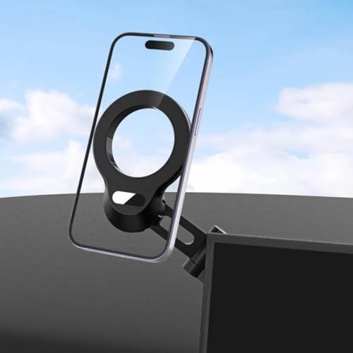 The Wlue Araç İçi Telefon Tutucu, Magsafe Uyumlu, Torpido Üstü Vakumlu,