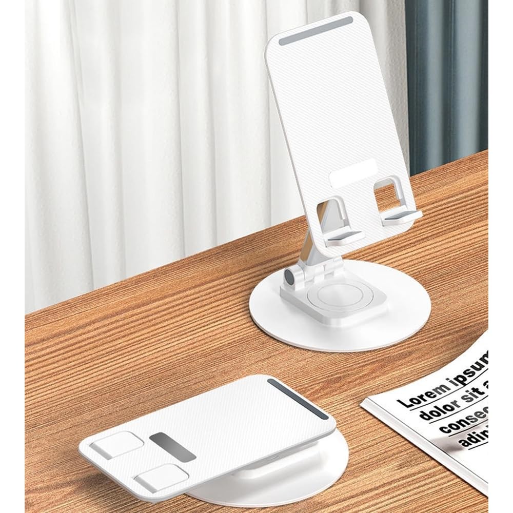 The Wlue Ayarlanabilir Telefon ve Tablet Tutucu Stand/Katlanabilir / 360 Döndürülebilir