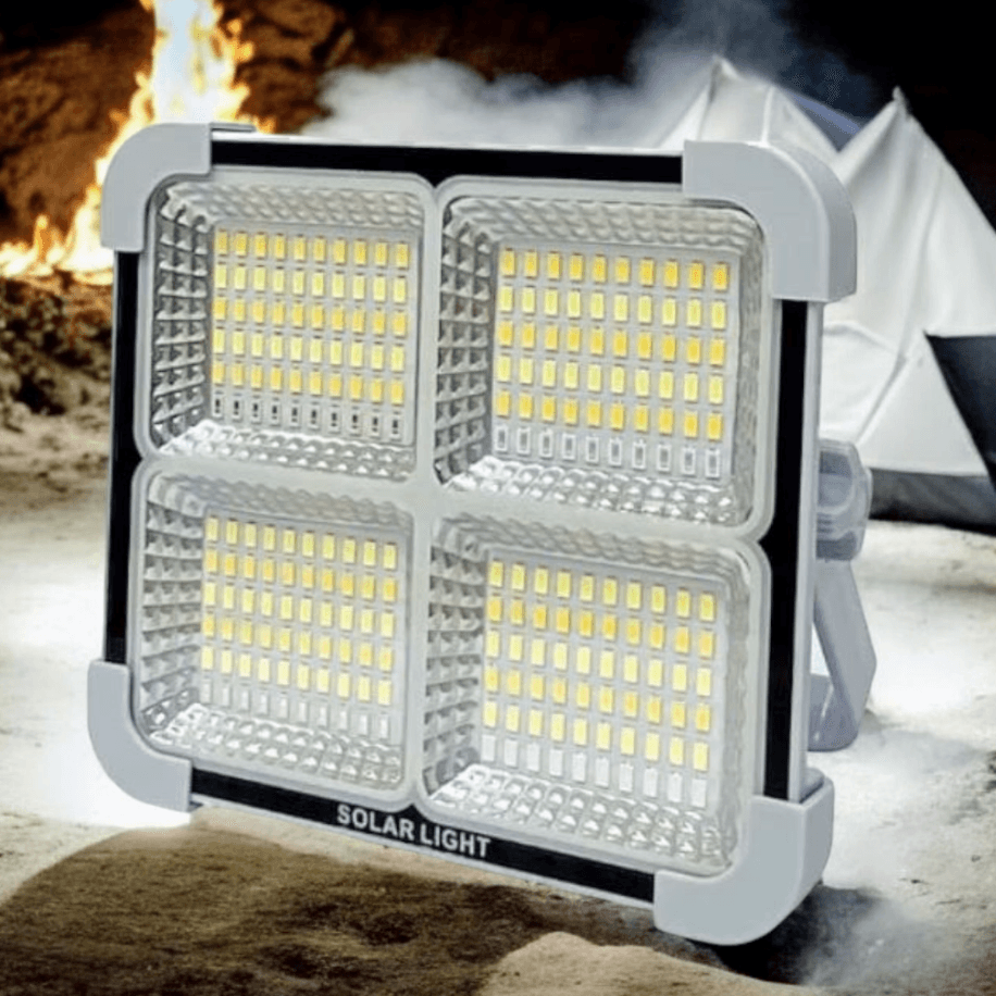 Solar Miami Led Portatif 200w Prejektör Usb Şarj Girişi,solar Panel