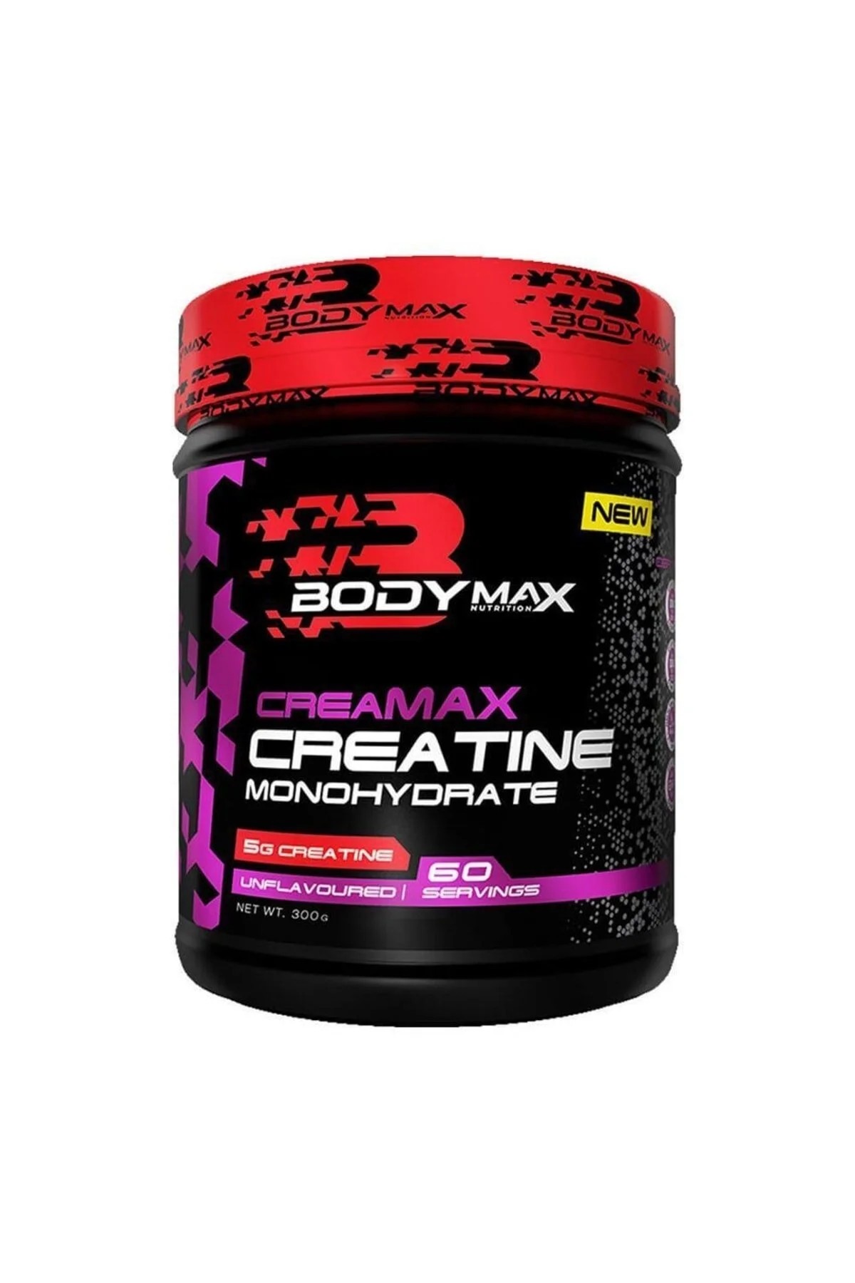 BODYMAX Creamax Kreatin Mikronize Creatine Monohydrate 300gr 60 Servis Amino Asit BODYMAX143