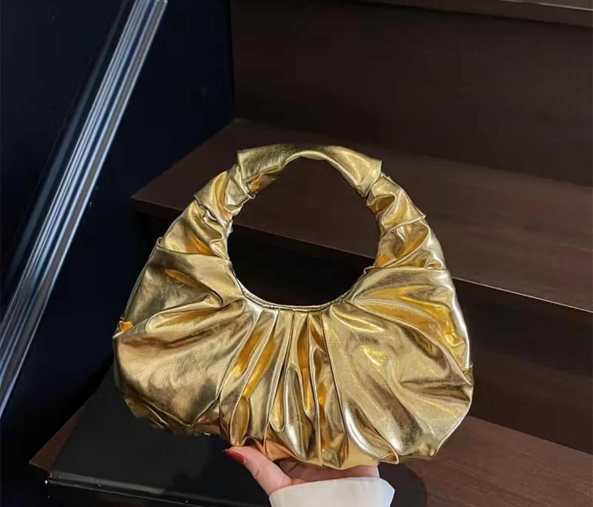 Şık Gold El Çantası