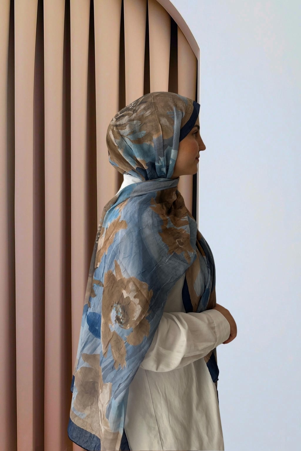 Aqua Kraş Şal- SarQa Scarft