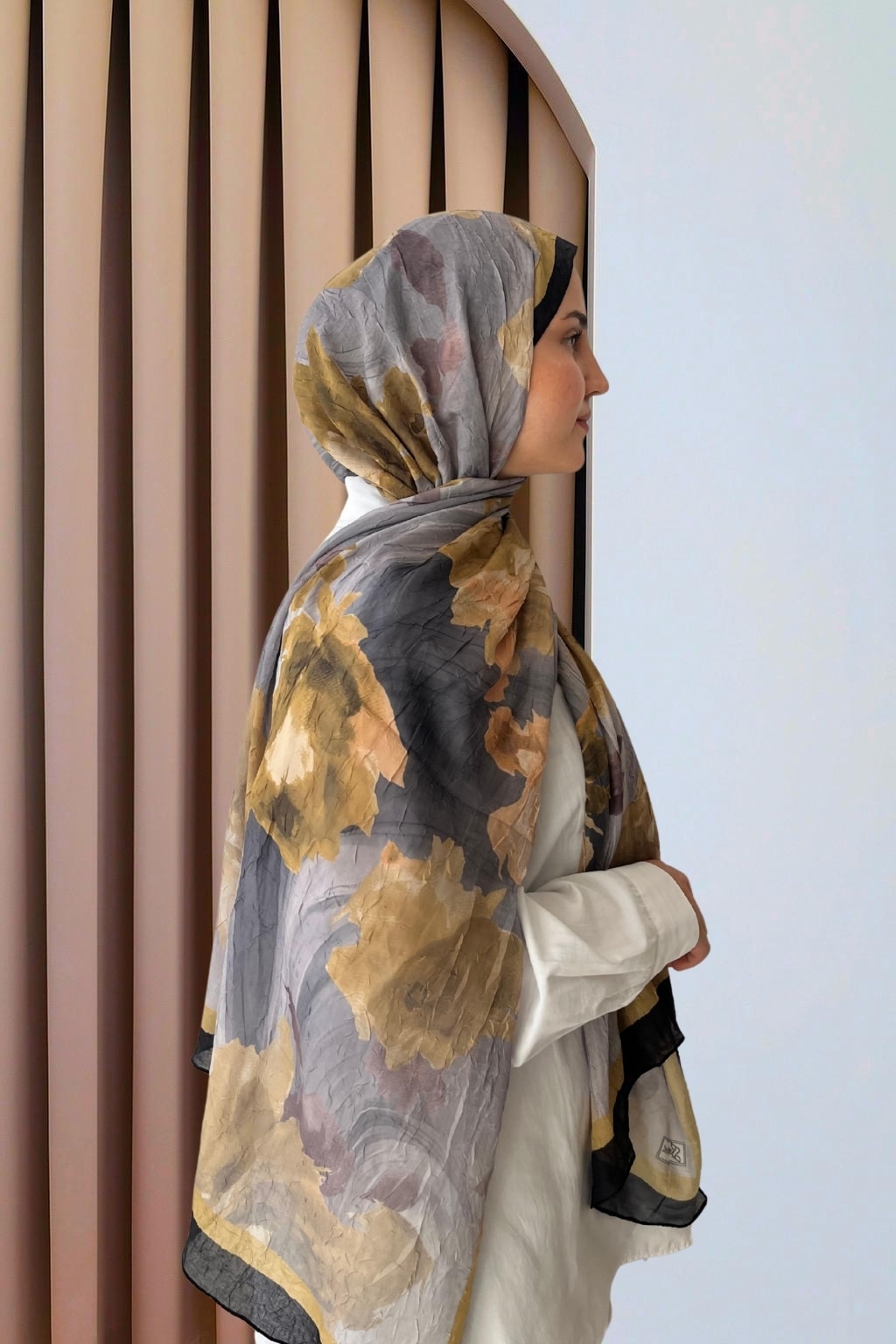 Aqua Kraş Şal- SarQa Scarft