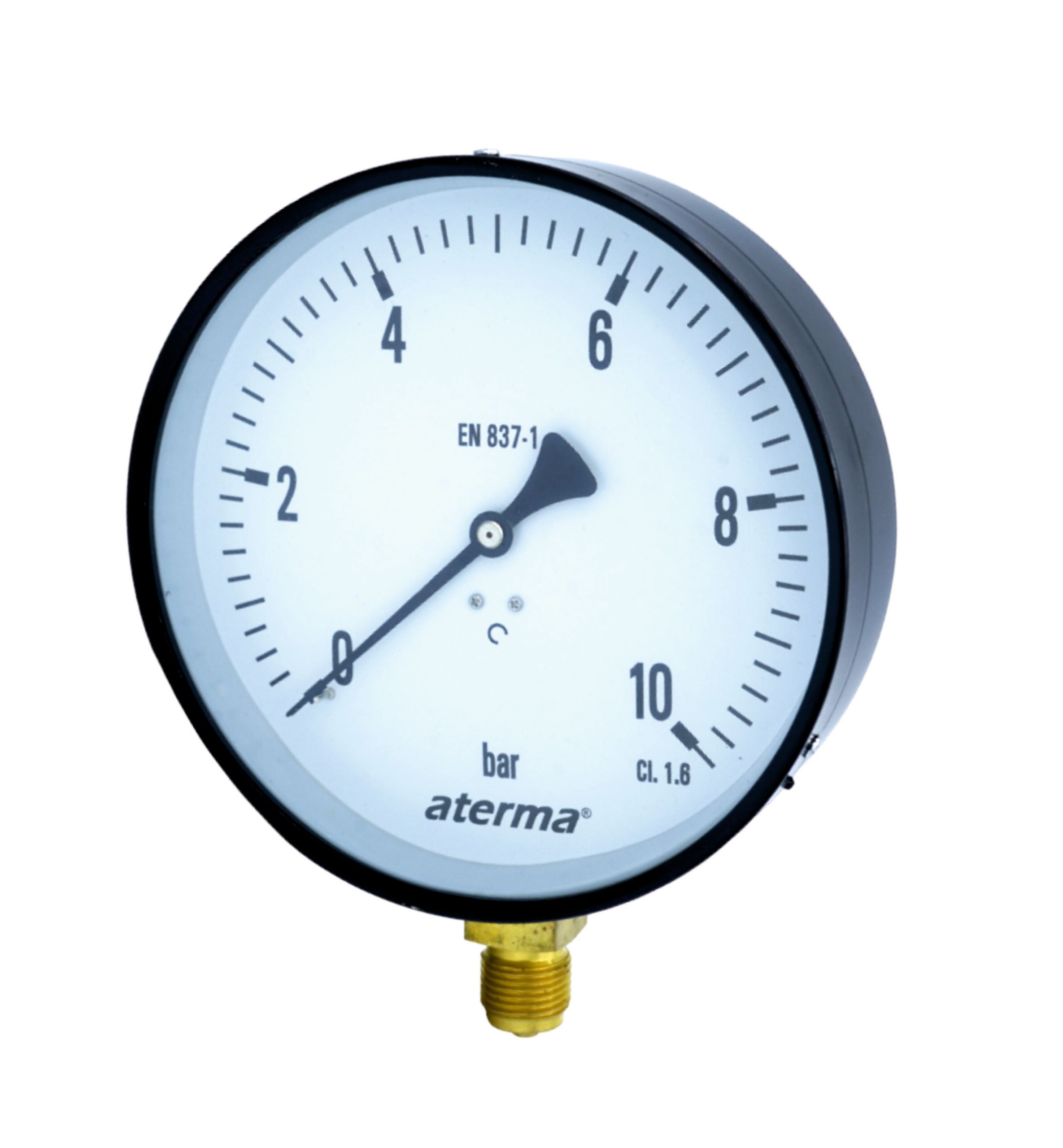 S100 / Standart Seri Kuru Manometreler (Siyah Boyalı Çelik Kasa) Ø100 mm-Ø160 mm