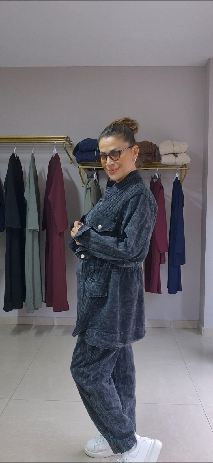 ÖRME KOT TAKIM - füme