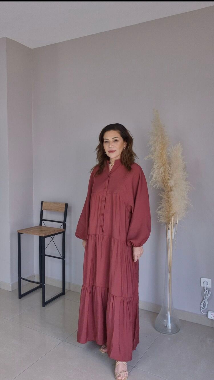 Kupra Tencel Elbise