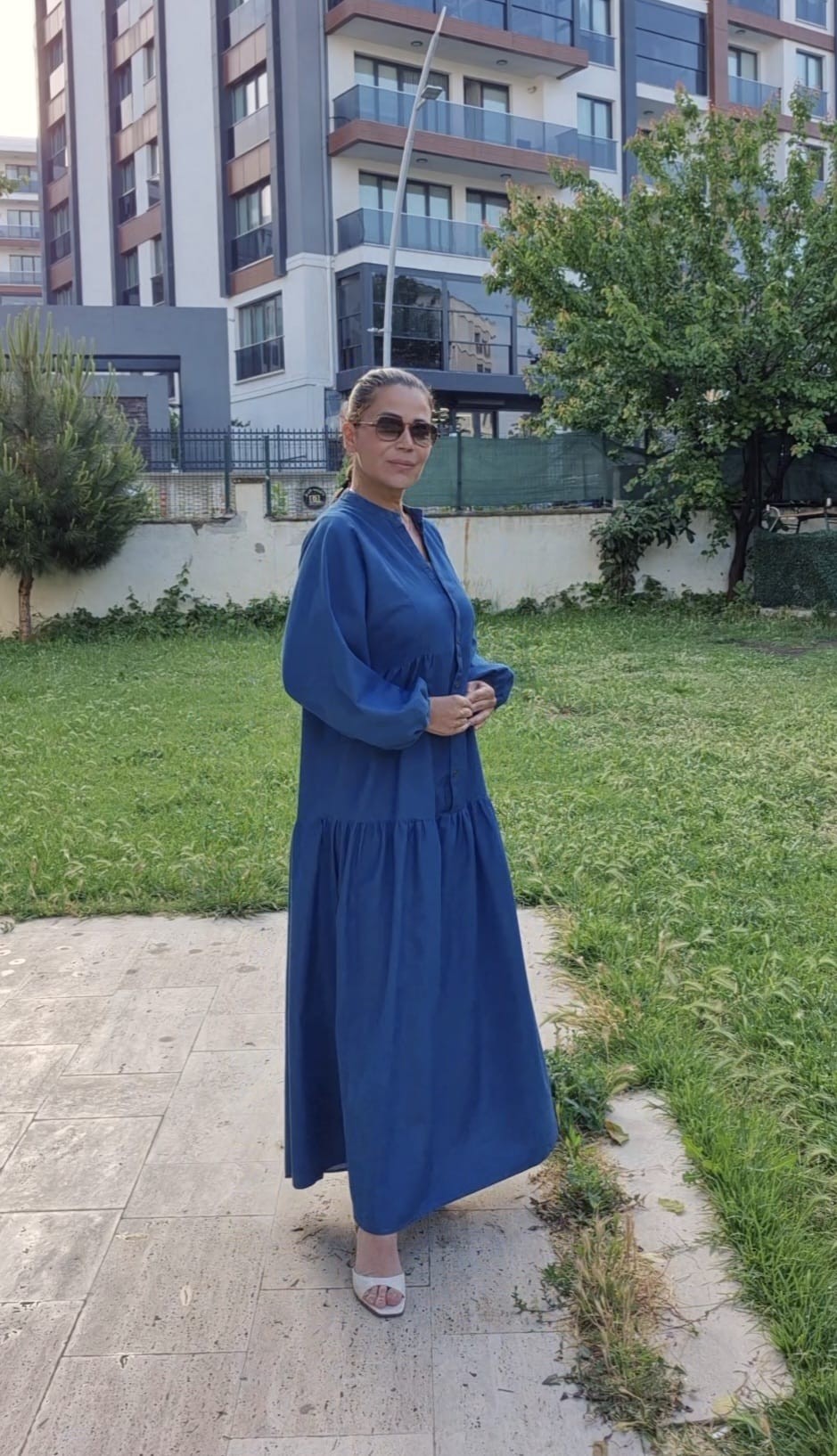 Tencel Kot Elbise