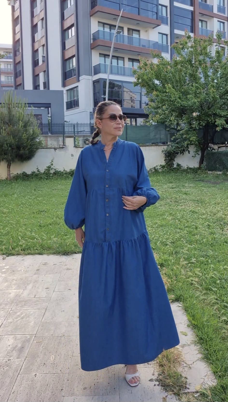 Tencel Kot Elbise