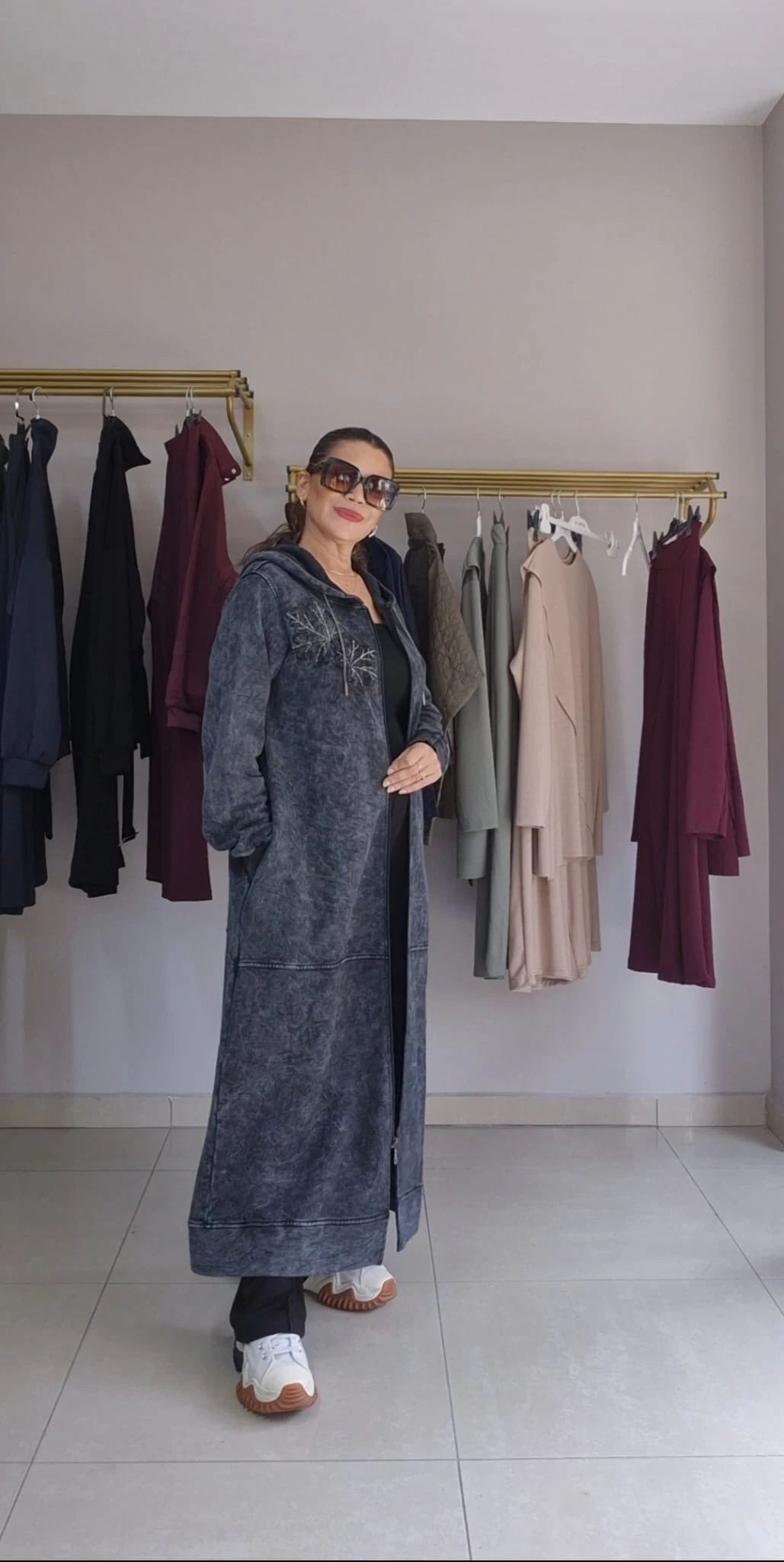 ÜÇ İPLİK YIKAMALI KAP - füme