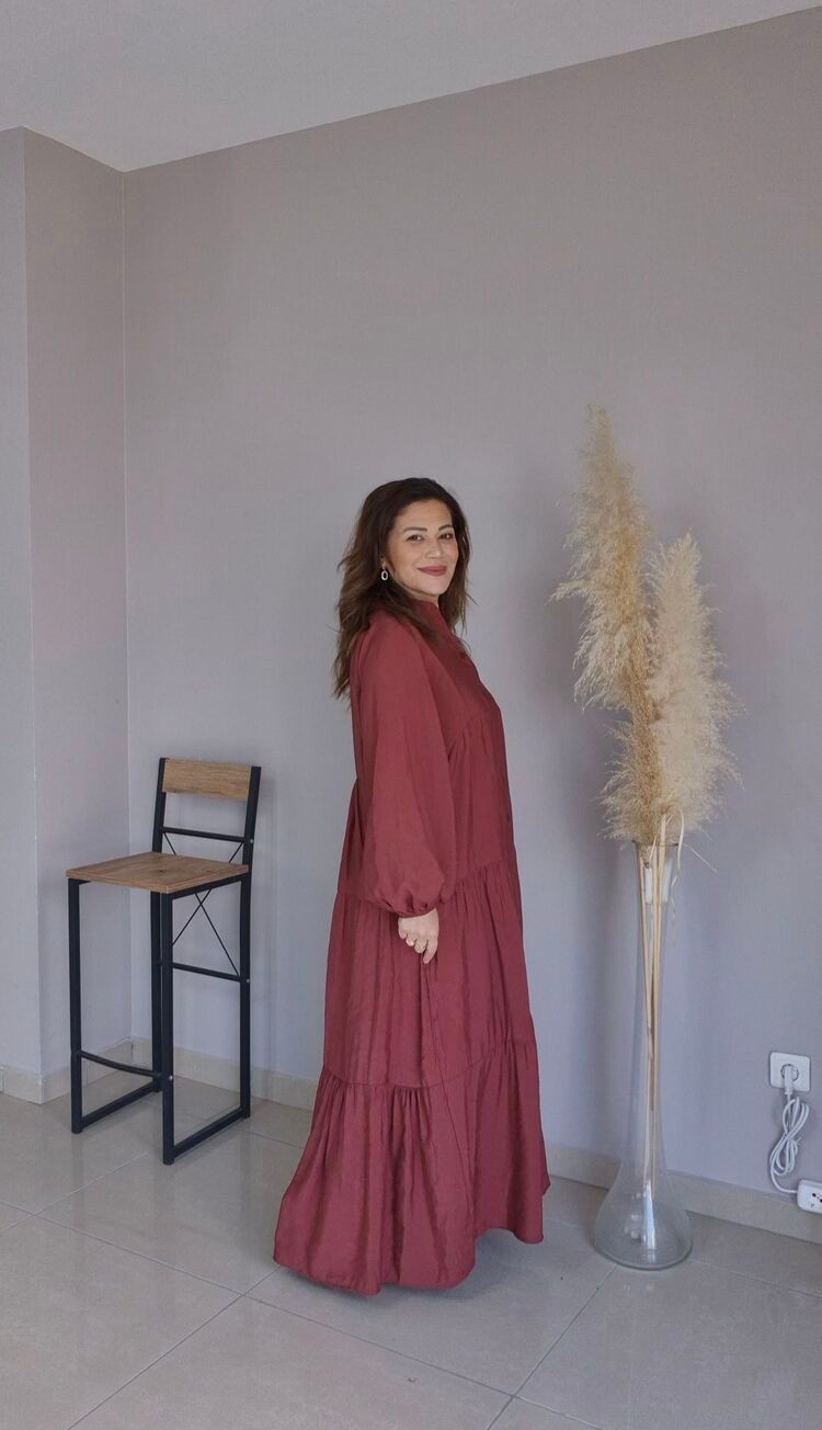 Kupra Tencel Elbise