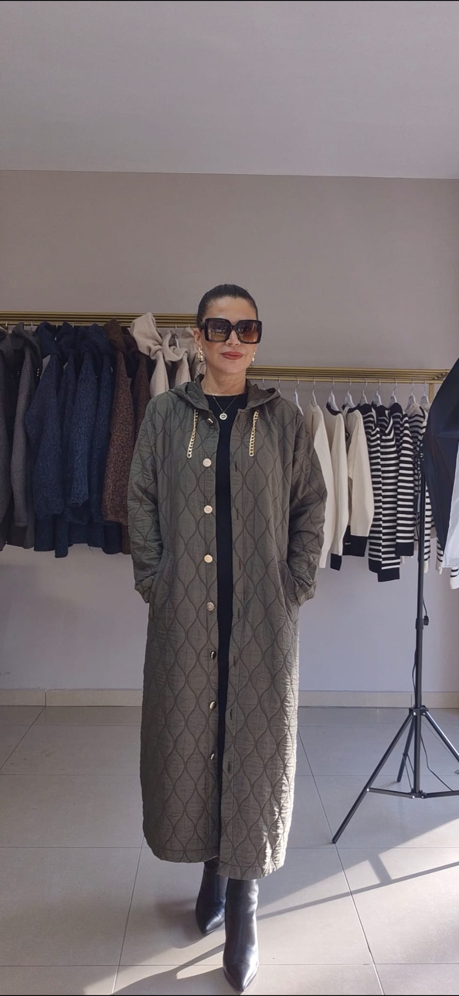 KAPÜŞONLU KAPİTONE KAP - haki