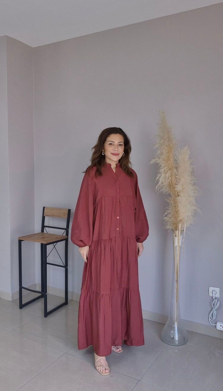 Kupra Tencel Elbise
