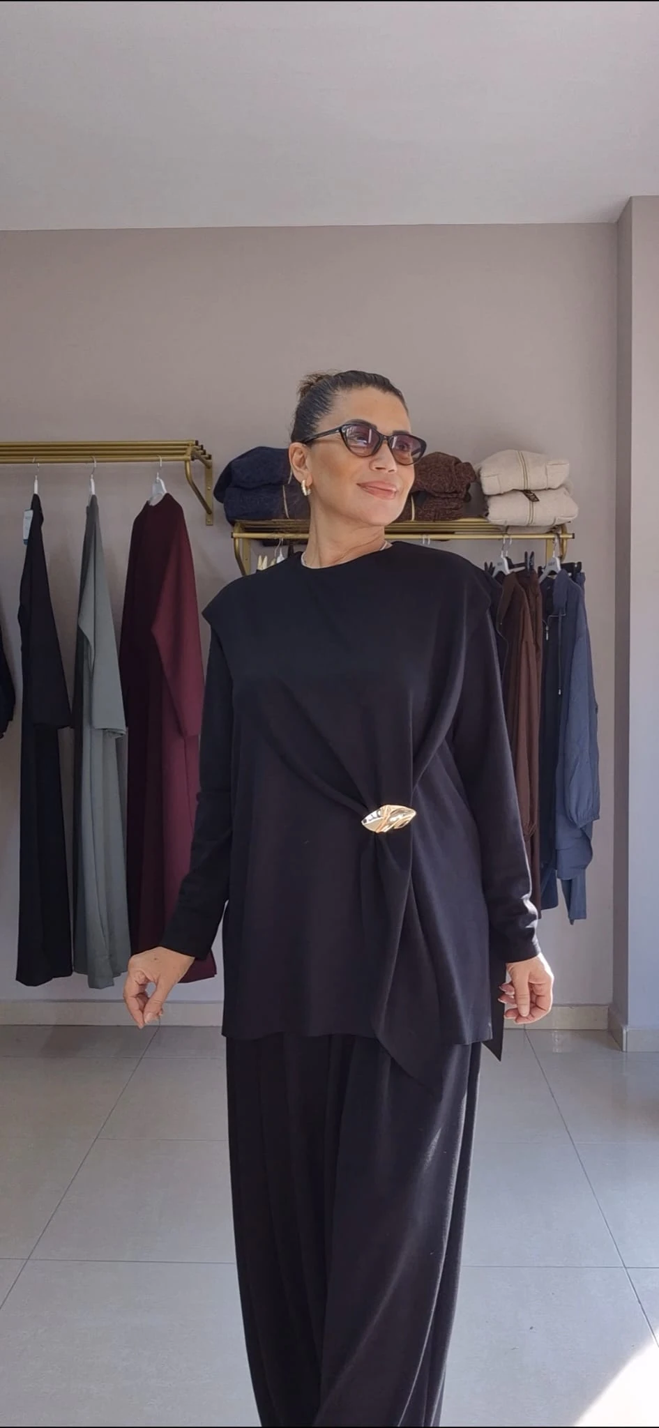 AKSESUARLI TAKIM - siyah