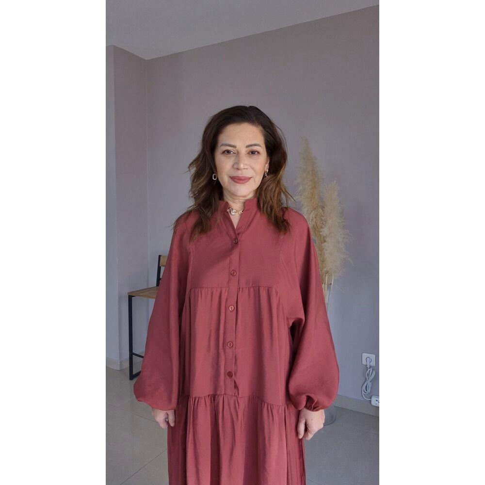 Kupra Tencel Elbise