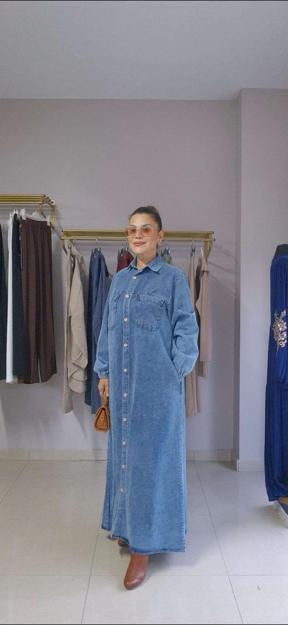 KOT GÖMLEK ELBİSE - sm