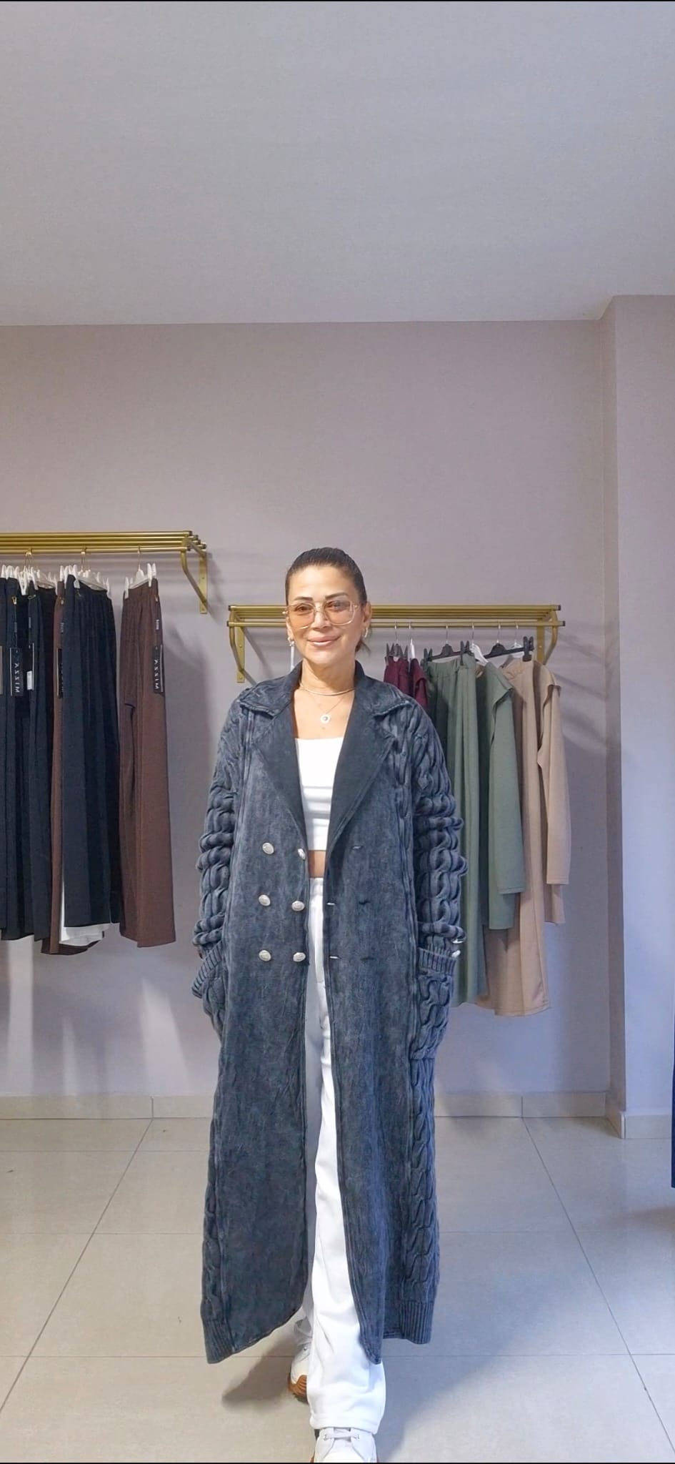 KOT ÖRME KAP ÖZEL TASARIM - füme