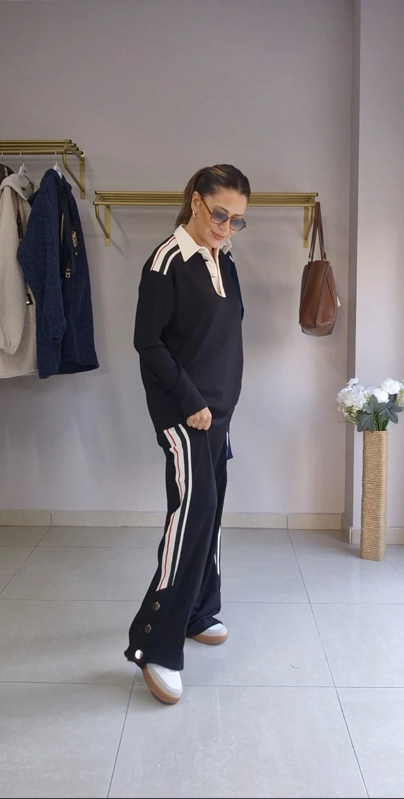 POLO YAKA OYSHO TAKIM - siyah