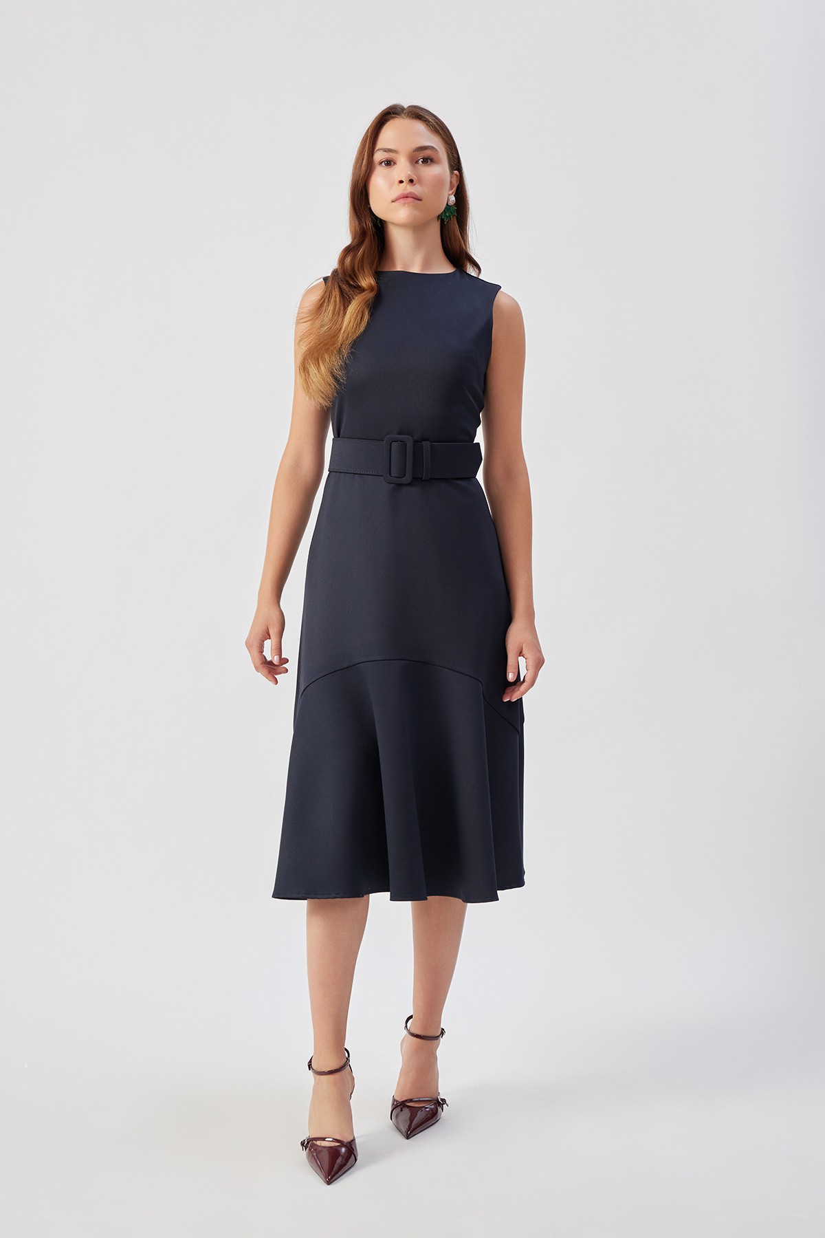 Imre Dress - Lacivert