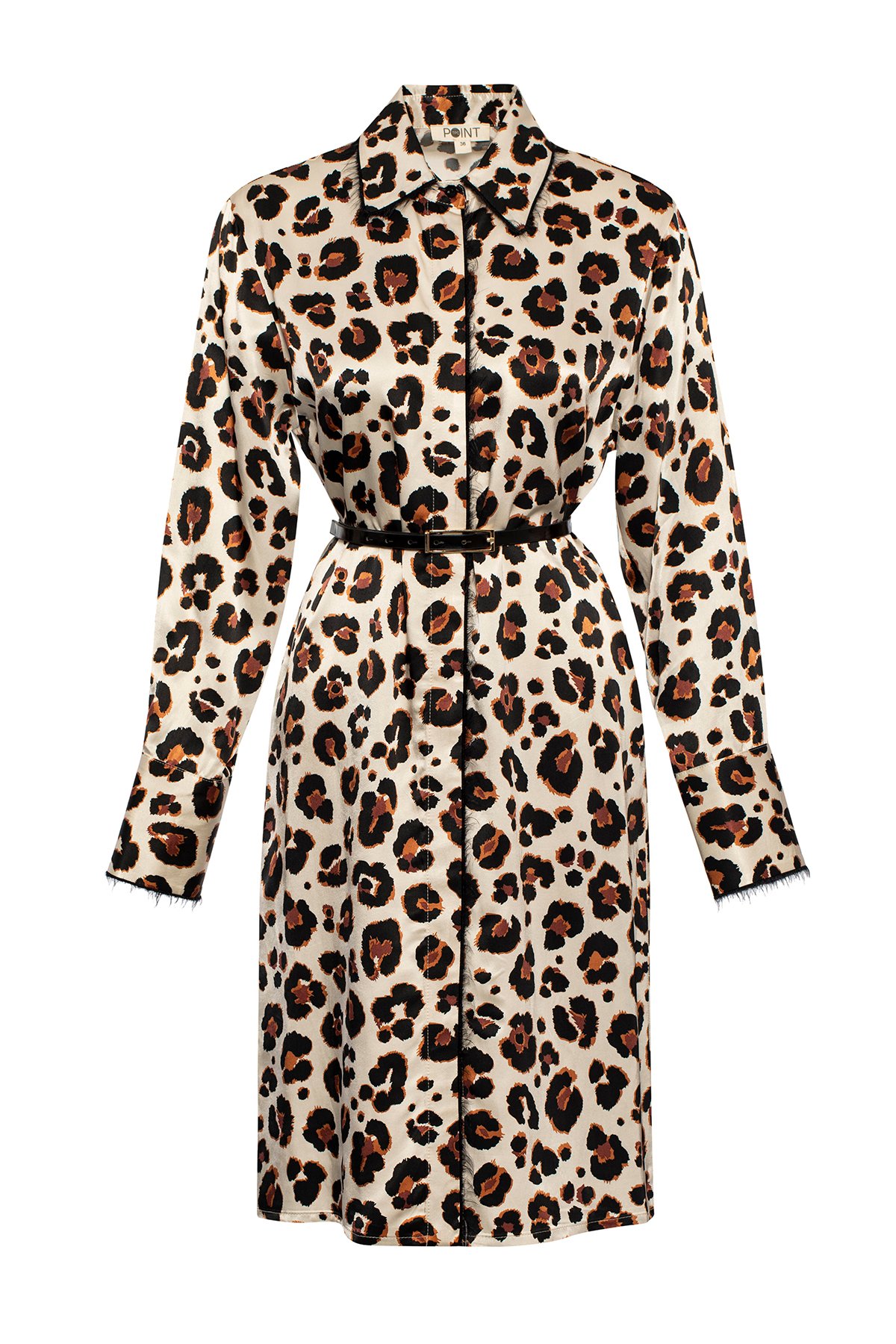 Beo Shirt Dress - Leopar