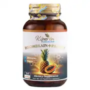 Kiperin Bromelain(3600 Gdu) & Papain (30Kapsül & 700mg)