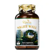 Kiperin Night Well | Apigenin Magnezyum, Melisa, Glisin, Passiflora | 60 Kapsül