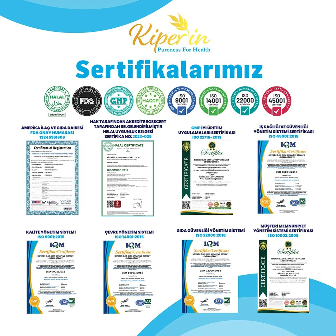 Kiperin Elixea 'Longevity' | Resveratrol, Glutathione, Coenzyme Q10, NMN, NADH, PQQ..| 60 Capsules Kiperin Elixea 'Longevity' | Resveratrol, Glutathione, Coenzyme Q10, NMN, NADH, PQQ..| 60 Capsules